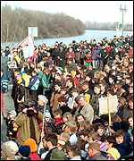 Save Our Rivers Demonstration