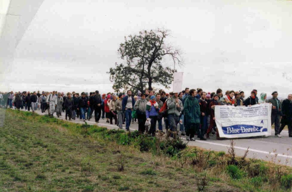Az 1992-es dunacsúcsi tiltakozás résztvevői – Lipták Béla levelének melléklete